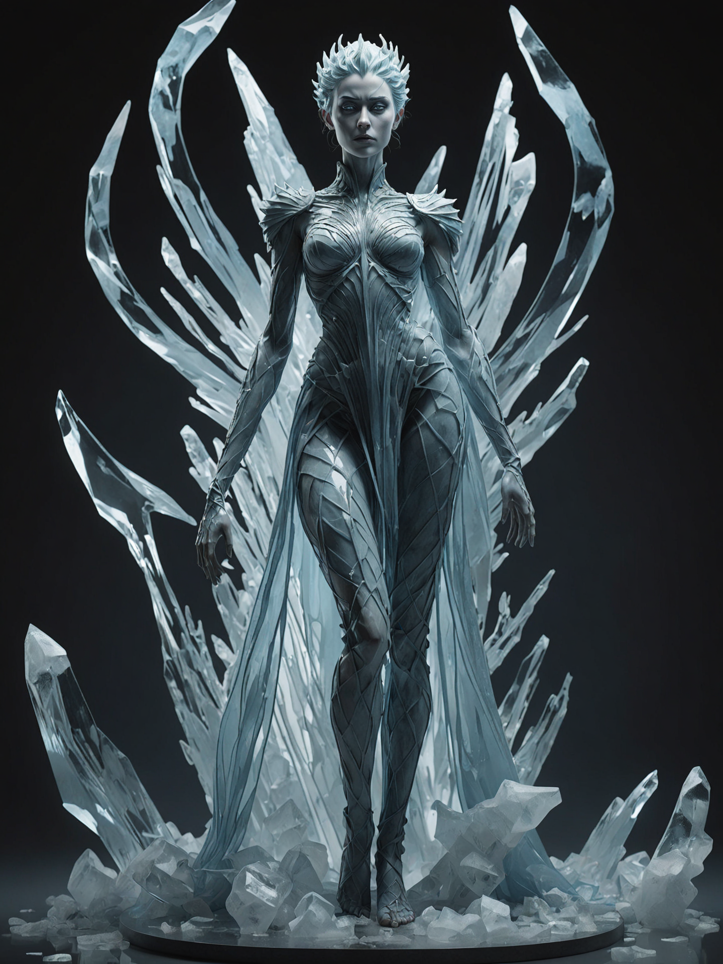 07970-1352092857-full body image including legs and feet of a female version of the Night King from Game of Thrones standing in a confident pose,.png